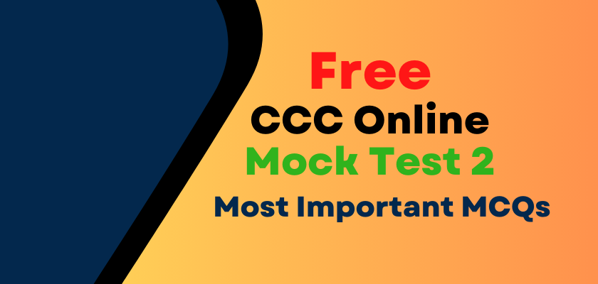 CCC Online Mock Test 2
