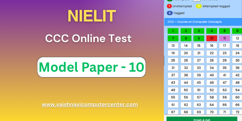 CCC Online Test Model Paper 10