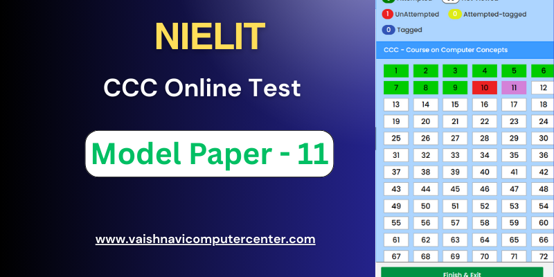 CCC Online Test Model Paper 11