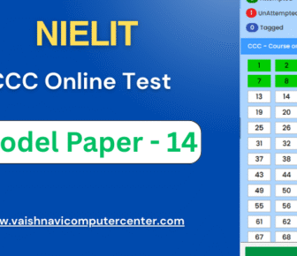 CCC Online Test Model Paper 14