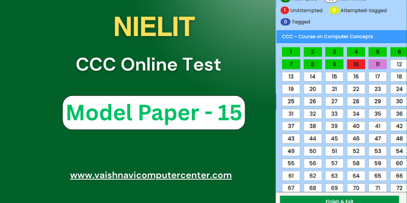 CCC Online Test Model Paper 15