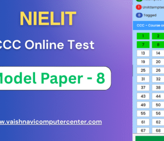 CCC Online Test Model Paper 8
