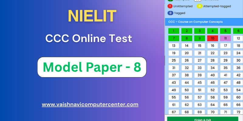 CCC Online Test Model Paper 8