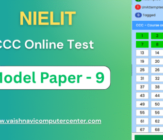CCC Online Test Model Paper 9